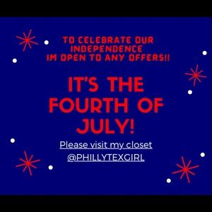 HAPPY 4th of July! Ready to light some fireworks and accept OFFERS!